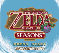 The Legend Of Zelda Title Screen GIF