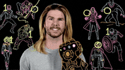 becausescience marvel mcu thanos infinity war GIF