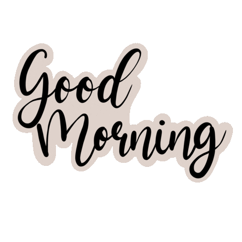 Good Morning Hello Sticker