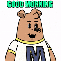 Happy Good Morning GIF by Meme World of Max Bear