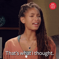 Willow Smith GIF by Red Table Talk
