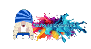 Gnome Words Of Encouragement Sticker