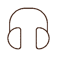 morele music listen headphones muzyka Sticker