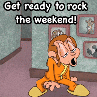 Friday Weekend GIF by Elnaz  Abbasi