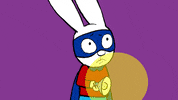 Trick Or Treat Halloween GIF by Simon Super Rabbit