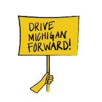 Michigan Immigration Sticker by We the People MI Action Fund