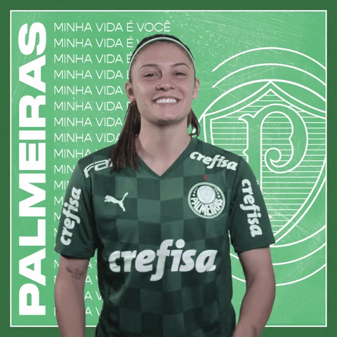 Happy Futebol Feminino GIF by SE Palmeiras