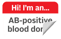 Blood For Life Sticker by Canadian Blood Services