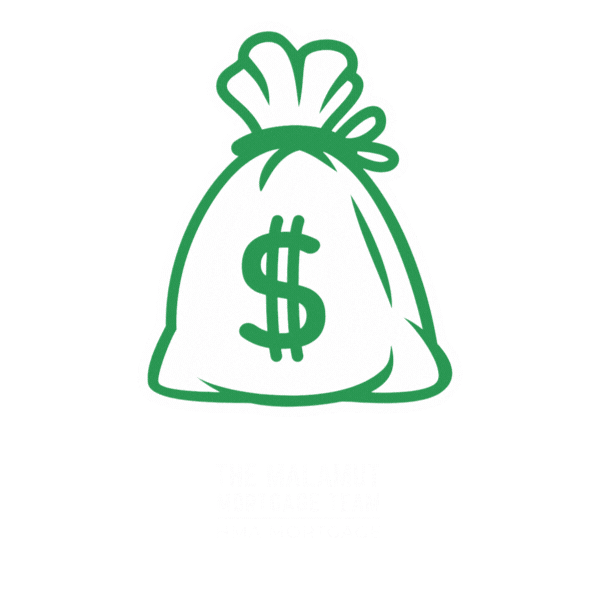 Moneybag Malamut Sticker by HMA Mortgage