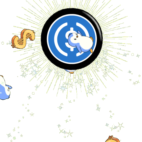 Money Crypto Sticker by Pudgy Penguins