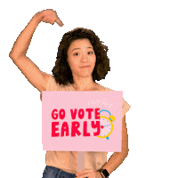 Voting Election 2020 Sticker by #GoVote