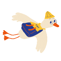 Summer Flying Sticker by TINYCOTTONS