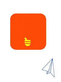 Coraçaolaranja Sticker by Banco Itaú