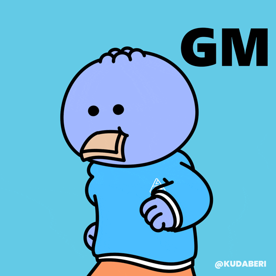 Good Morning Running GIF by Kudaberi