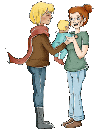 noerdaloert nerd challenge kindness be kind Sticker