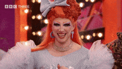 Staring Drag Race GIF by BBC Three