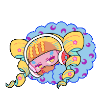 SparklesMagicalMarket chill cozy lazy sparkles Sticker