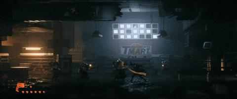 Pixel Art Cyberpunk GIF