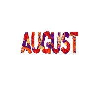Agosto Sticker