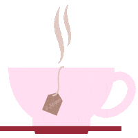 asorganizadas tea focus teatime cha Sticker