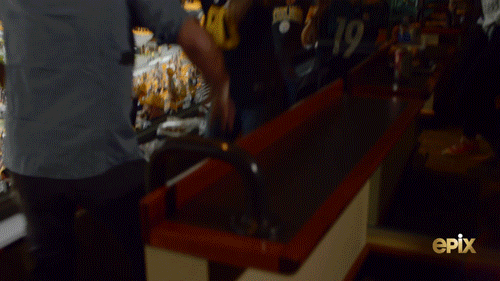 Nfl Cheers GIF by NFL: The Grind on EPIX