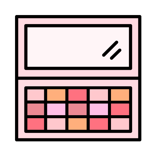 makeup eyeshadow Sticker by GOODIEBOX