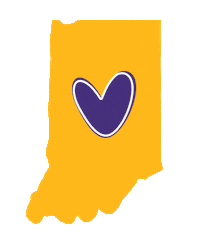 Indiana Indianapolis Sticker by WE LIKE INDY