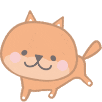 Dog 走る Sticker