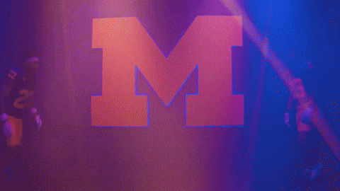 Go Blue Michigan Football GIF by Michigan Athletics