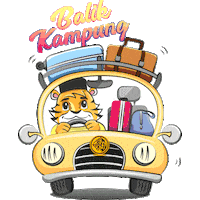 maybank tiger raya lebaran aidilfitri Sticker