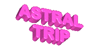 Astral Trip Sticker by Magic Moth