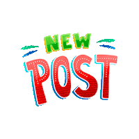 New Post Sticker by Creative Hatti