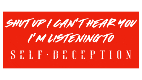 Shut Up Sticker by Self Deception