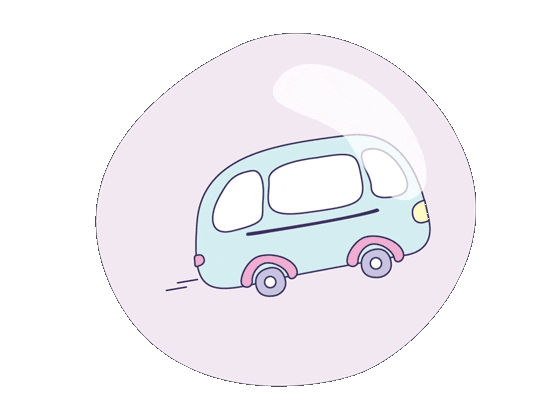 bus mosh Sticker by somosmosh