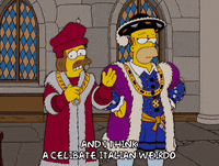 homer simpson midevil times GIF