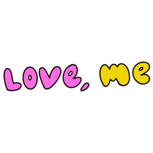 Happy Love Me Sticker