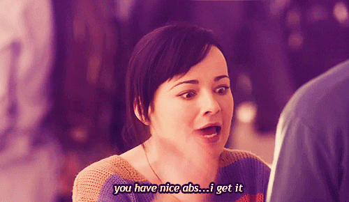 awkward jenna hamilton GIF