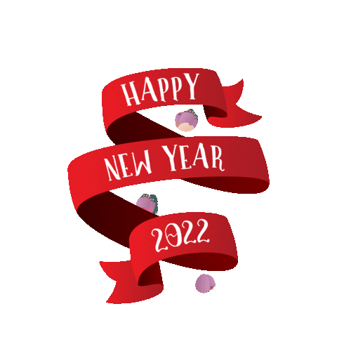 Happy New Year Sticker by The Influence Agency