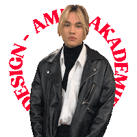 AMDAkademieModeDesign yes design top mode Sticker