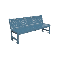 maglinsitefurniture maglin maglin site furniture 400 bench maglin minis Sticker