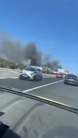 Delays at Ibiza Airport as Smoke From Warehouse Fire Fills Sky