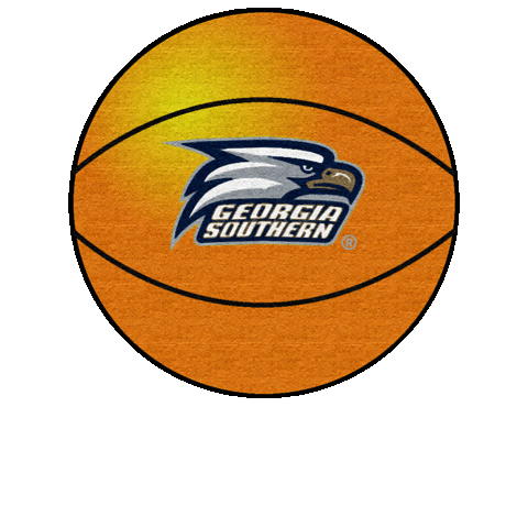 Georgia Southern Basketball Sticker by Georgia Southern University - Auxiliary Services