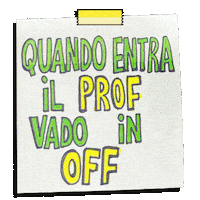 Work Post It Sticker