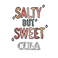 oulacreativecatering sweet salty oula creative catering Sticker