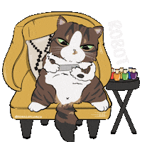 Sassycat Robotcat Sticker