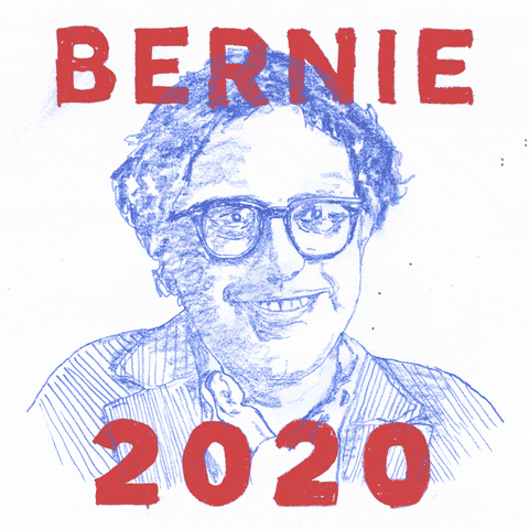 Bernie Sanders Election GIF by James Thacher