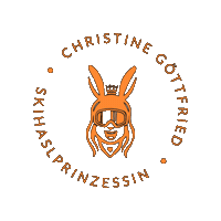 Ski Sticker by Skihaslprinzessin - Christine Göttfried