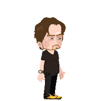 Georgeharris What Sticker by Umovit