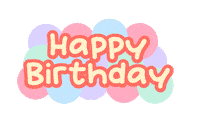 Happy Birthday Sticker