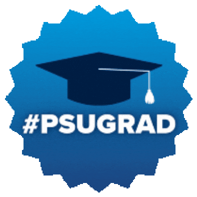 Psugrad Sticker by Penn State College of the Liberal Arts